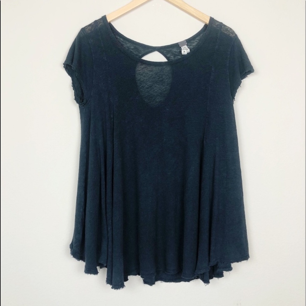 Free People key hole top